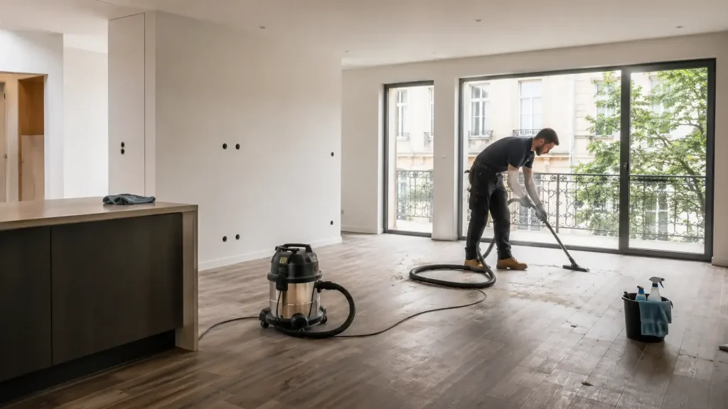 nettoyage après travaux